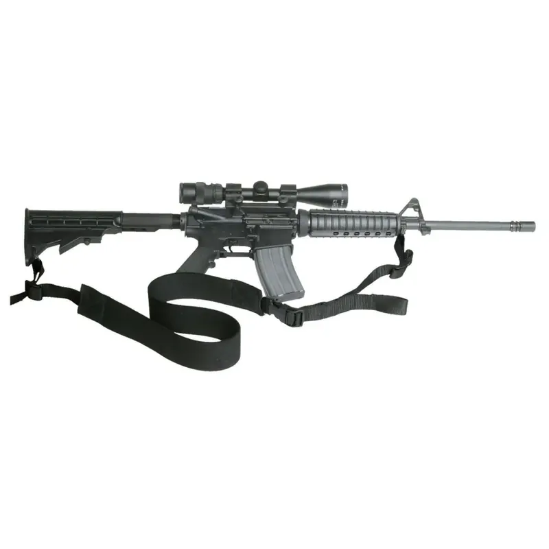 Max Ops SPT2 Edge Tactical Sling 2" W x L 12.30" Adjustable Two-Point Black Elastic