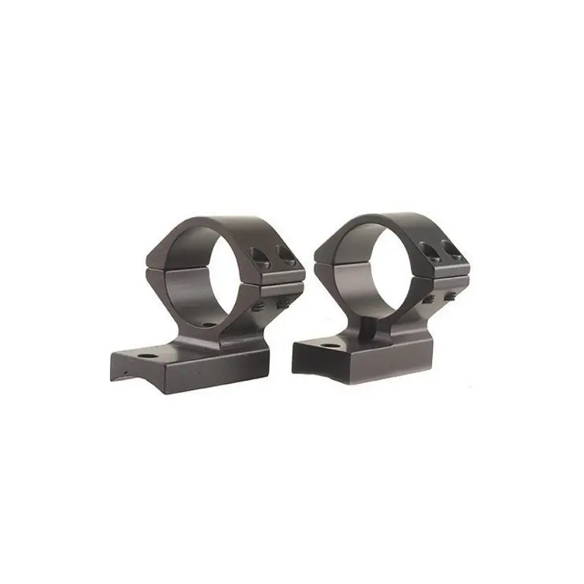 Talley 94X702 Light Weight Ring/Base Combo Medium For Winchester 70 1" Medium Extension Style Black Matte Finish