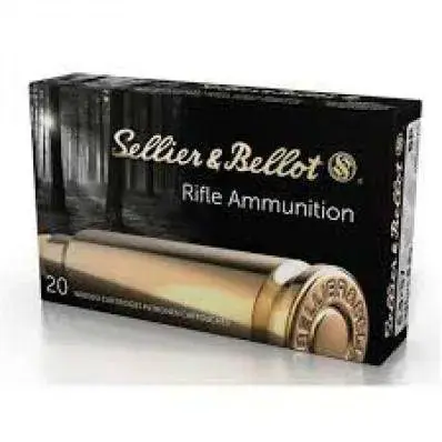 Sellier & Bellot SB6557A Rifle 6.5x57mm 131 gr Soft Point (SP) 20 Round Box