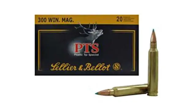Sellier & Bellot SB300A Rifle 300 Win Mag 180 gr Plastic Tip Special (PTS) 20 Round Box