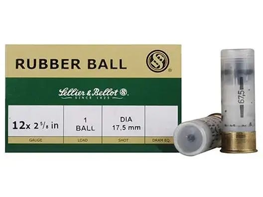 Sellier & Bellot SB12RBA Shotgun 12 Gauge 2.75 2 11/16 oz 17.5mm Shot 25 Round Box
