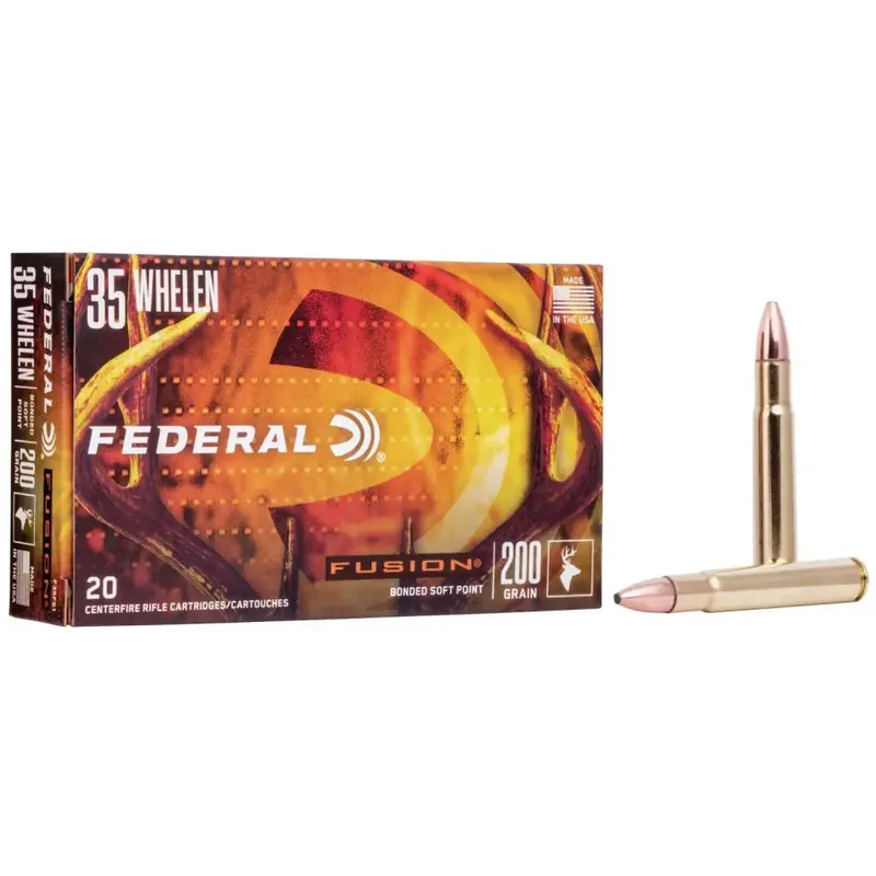 Federal F35FS1 Fusion 35 Whelen 200 gr Fusion Soft Point 20 Round Box