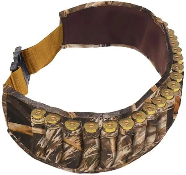 Allen 2525 Shell Belt Shotgun 25 Rounds Realtree Max-4 Neoprene Adjustable