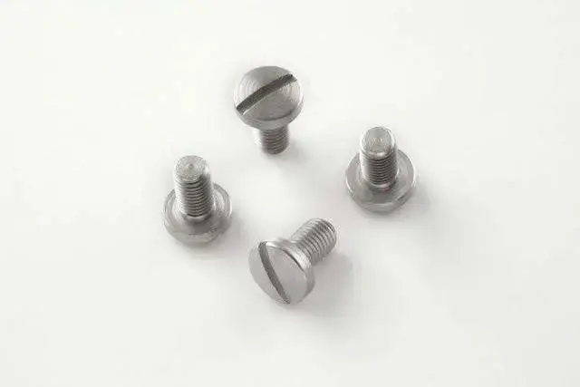 Hogue 45018 Slotted Grip Screws Colt Government 4 Slot Stainless Steel
