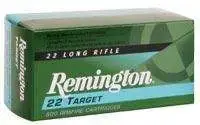 Remington Ammunition 6122 Target 22 LR 40 gr Round Nose (RN) 50 Round Box