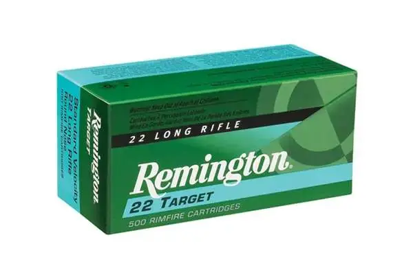 Remington Ammunition 6100 Target 22 LR 40 gr Round Nose (RN) 100 Round Box