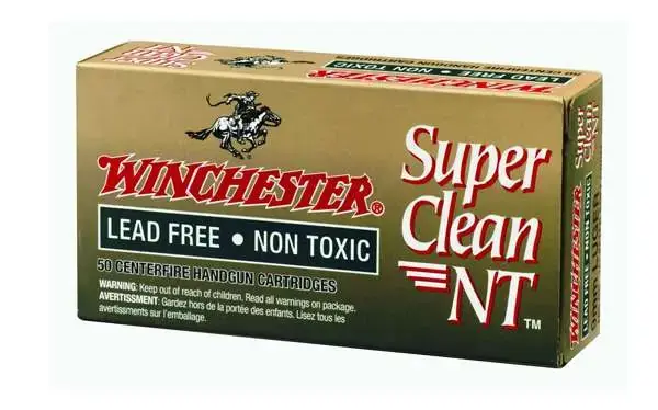 Winchester Ammo SC40NT Super Clean 40 S&W 140 gr Jacketed Flat Point (JFP) 50 Round Box