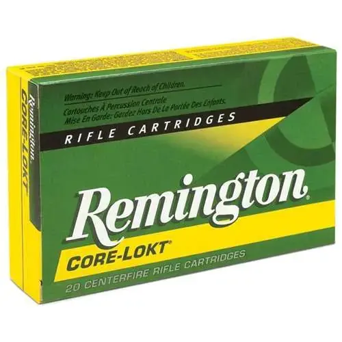 Remington Ammunition PR338UM2 Core-Lokt 338 RUM 250 gr Core-Lokt Pointed Soft Point (PSPCL) 20 Round Box
