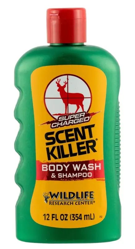 Wildlife Research 54012 Scent Killer Body Wash/Shampoo Odor Eliminator Odorless 12 oz
