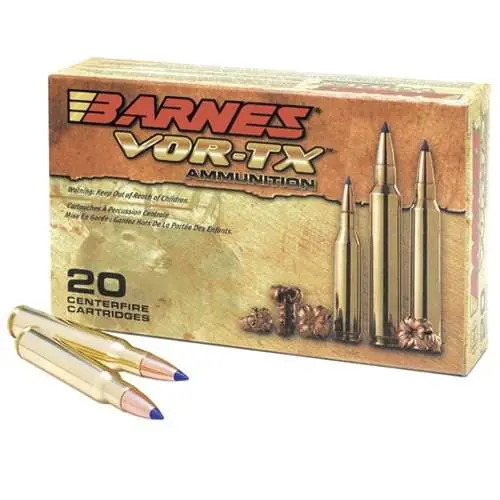 Barnes Bullets 21539 VOR-TX Rifle 300 RUM 180 gr Tipped TSX Boat Tail 20 Round Box