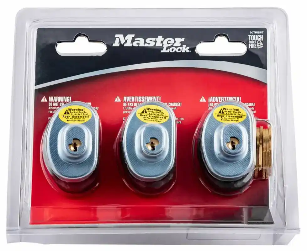 Master Lock 90TRISPT Trigger Guard Lock Keyed Alike