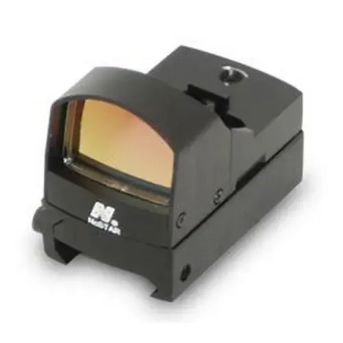 NCStar DDAB Micro 1x 23.5x16.8mm Obj 2 MOA Illuminated Red Dot Black Anodized CR2032 Lithium