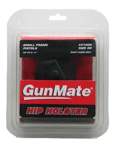Uncle Mikes 21000 Gun Mate Black Synthetic Hip Up to 2.25" Small Frame Right Hand