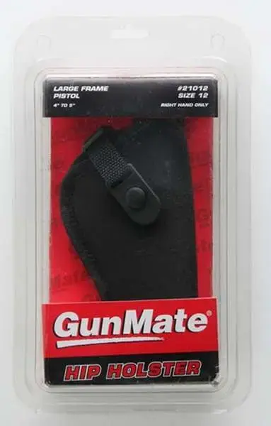 Uncle Mikes 21012 Gun Mate Black Synthetic Hip 4-5" Lg Auto Right Hand