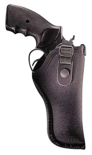 Uncle Mikes 21028 Gun Mate Black Synthetic Hip Up to 4" Barrel Medium Frame Revolver Right Hand