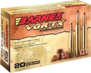 Barnes Bullets 21575 VOR-TX Rifle 338 Win Mag 210 gr Tipped TSX Boat Tail 20 Round Box