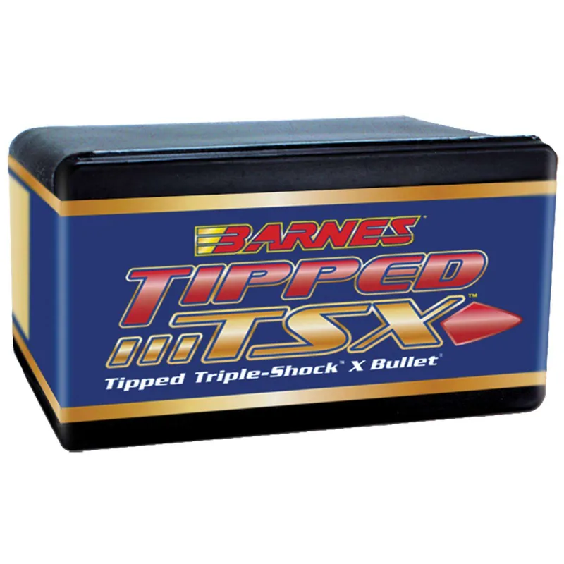 Barnes Bullets 30271 Tipped TSX 270 Caliber .277 95 GR TTSX Boat Tail 50 Per Box