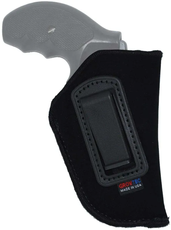 Grovtec US Inc GTHL14101R Inside The Pants 3-4" Med Auto Lami Suede Black