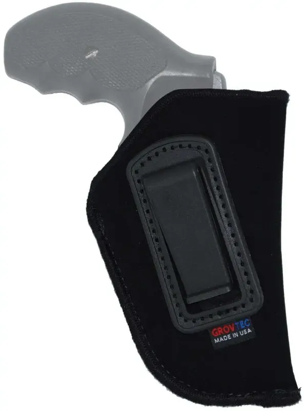 Grovtec US Inc GTHL14102R Inside The Pants 4" Med/Intermediate DA Lami Suede Black