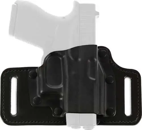 Galco TS212B TacSlide Black Kydex Holster w/Leather Backing Belt 1911 3-5" Right Hand