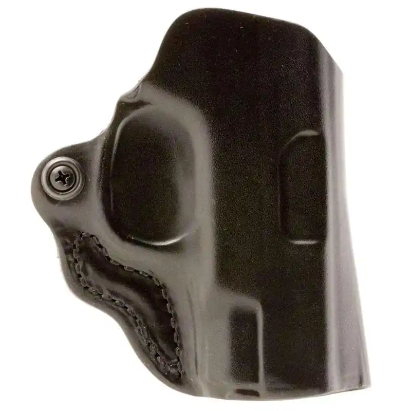 Desantis Gunhide 019BAL7Z0 Mini Scabbard Black Leather Belt S&W M&P Compact 9,40 3.5" Right Hand