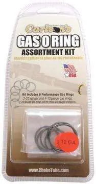 Carlsons 00066 Gas O-Ring 12/20 Gauge Rubber/Graphite Coated