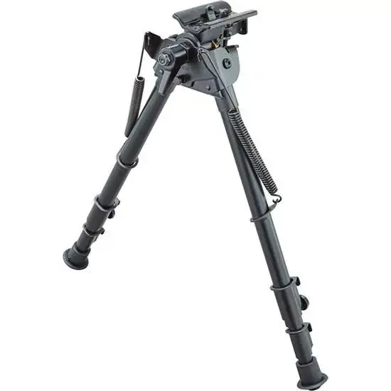 Champion Targets 40635 Pivot Traverse Bipod W/Cant 6-9" Black Metal