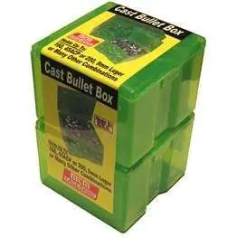 MTM CAST116 Cast Bullet Box 200 9mm bullets Green 2 Per Pack