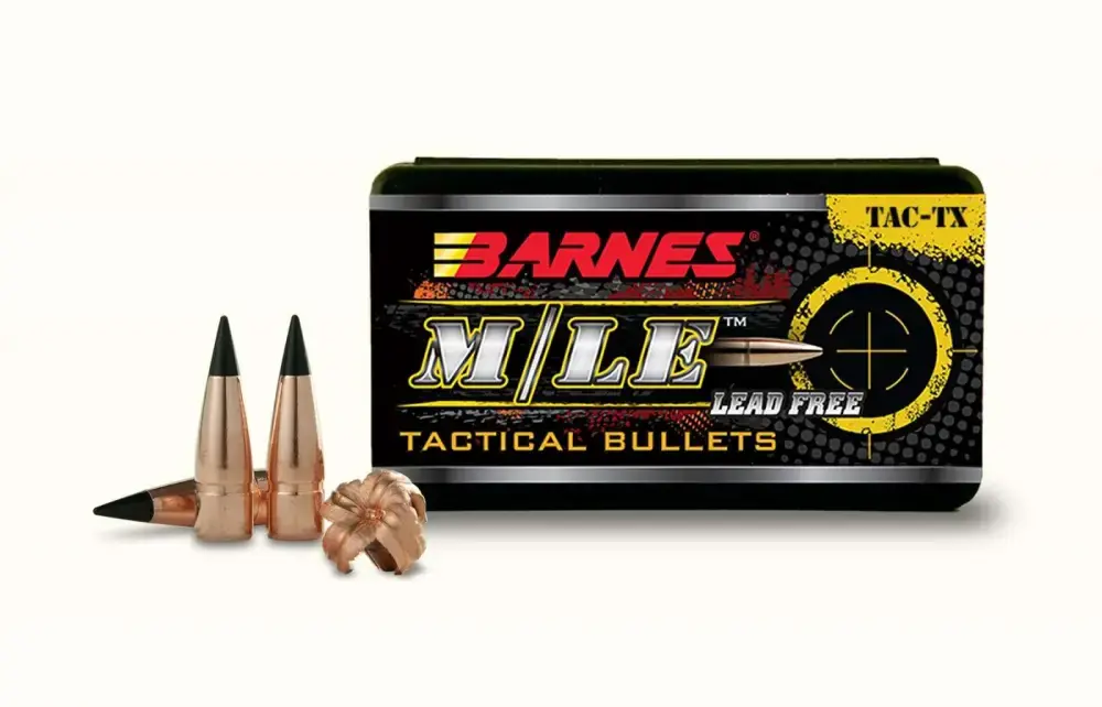 Barnes Bullets 30640 TAC-TX 458 Socom .458 300 GR TAC-TX Boat Tail 50 Per Box