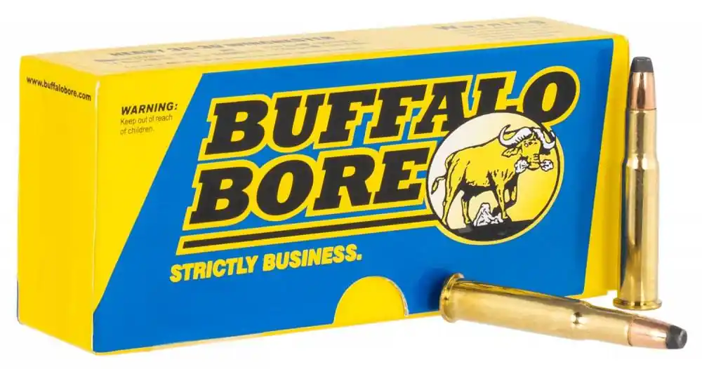 Buffalo Bore Ammunition 8B/20 Lever Gun 45-70 Gov 405 gr Semi Jacketed Flat Point (SJFP) 20 Round Box