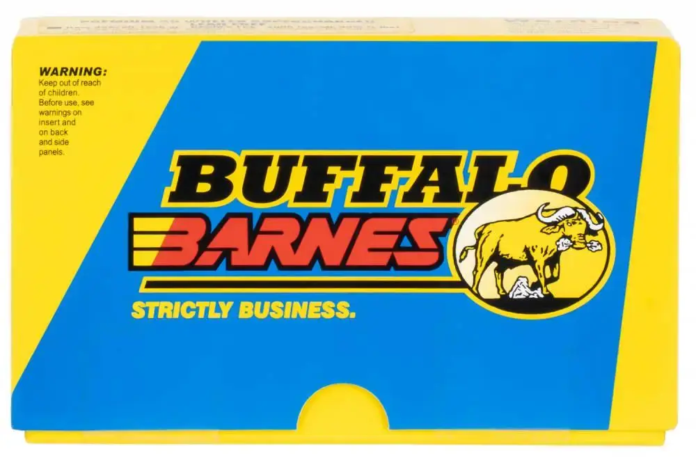 Buffalo Bore Ammunition 42B/20 Buffalo-Barnes Premium 35 Whelen 225 gr Barnes TSX Lead Free 20 Round Box