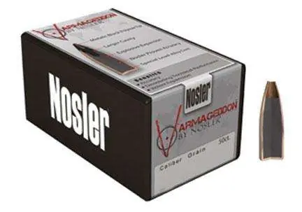 Nosler 17205 Varmageddon 17 Cal .172 20 gr Flat Base Hollow Point (FBHP) 100 Per Box