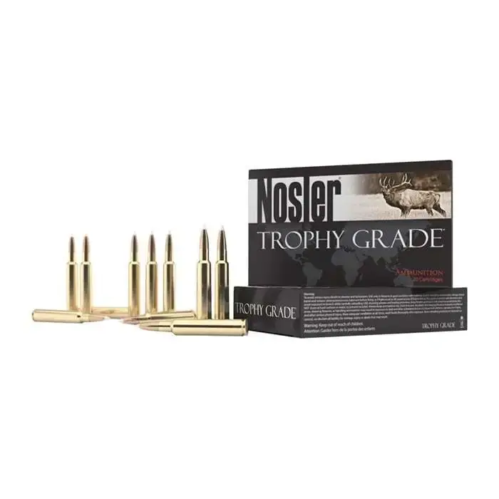 Nosler 60069 Trophy Grade 300 Win Mag 200 gr Nosler Partition (NP) 20 Round Box