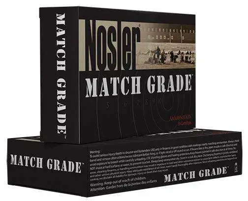 Nosler 60052 Match Grade 308 Win 155 gr Custom Competition 20 Round Box