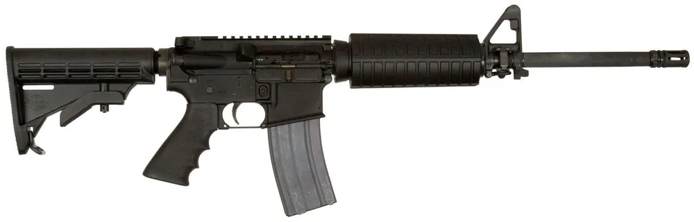 Rock River Arms AR1201 LAR-15 Tactical CAR A4 223 Rem,5.56x45mm NATO 16" 30+1 Black 6 Position Stock Black Hogue Rubber Grip