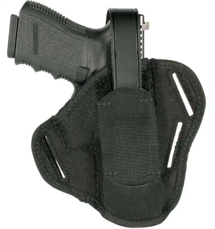Blackhawk 40PC05BK Pancake OWB Small Autos .22-.25 Cal Nylon Black