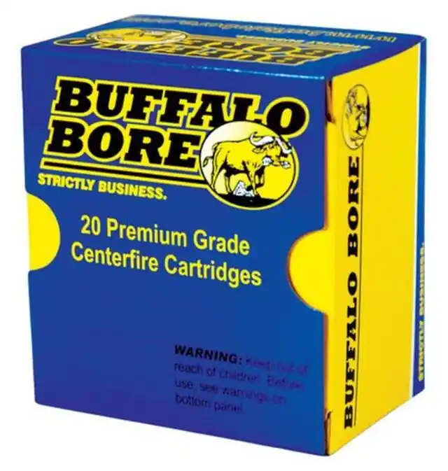 Buffalo Bore Ammunition 19G/20 Tactical 357 Mag 125 gr Jacketed Hollow Point (JHP) 20 Round Box