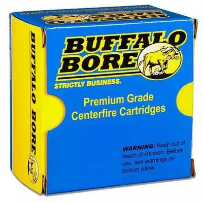 Buffalo Bore Ammunition 14C20 Heavy 44 S&W Spl 190 gr Soft Cast Hollow Point 20 Round Box