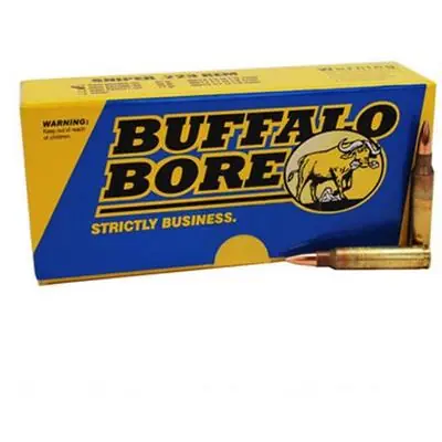 Buffalo Bore Ammunition S22369/20 Sniper 223 Rem 69 gr Boat Tail Hollow Point (BTHP) 20 Round Box