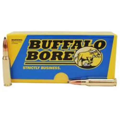 Buffalo Bore Ammunition 39C/20 Premium 308 Win 180 gr Spitzer Supercharged 20 Round Box