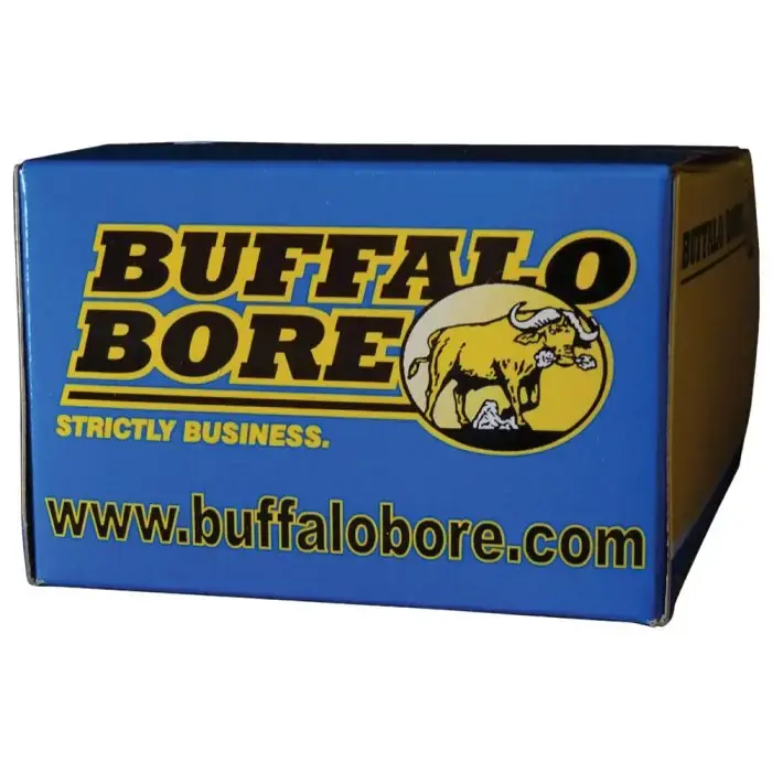 Buffalo Bore Ammunition 54A/20 Buffalo-Barnes Premium 375 H&H Mag 300 gr Barnes TSX Lead Free 20 Round Box