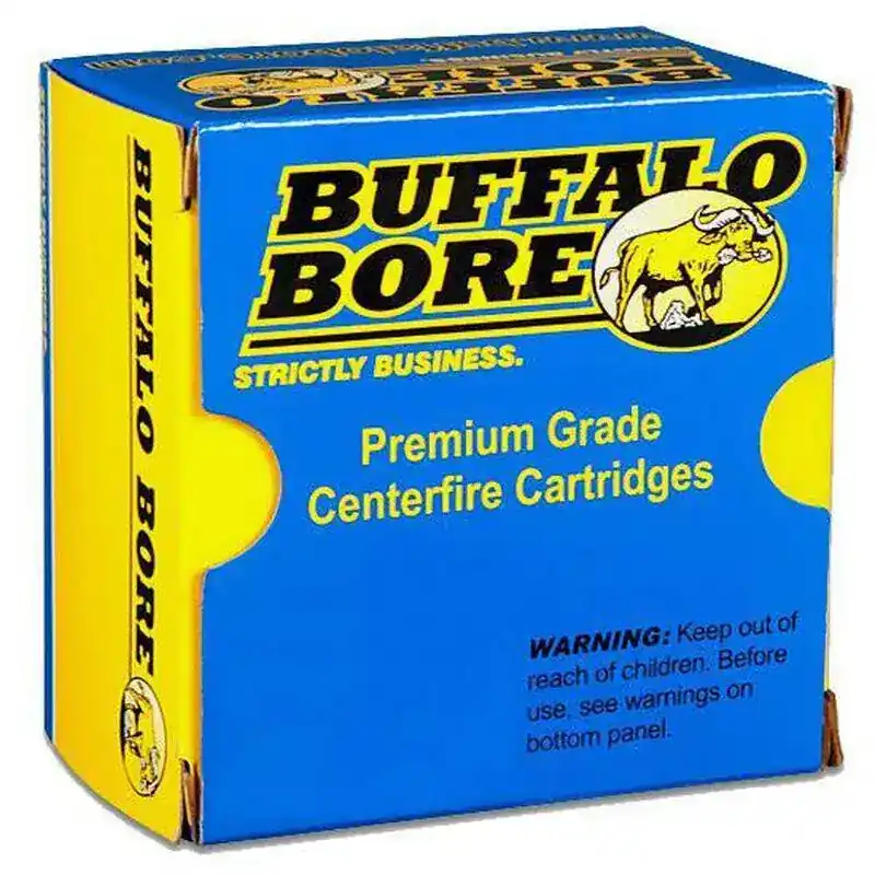 Buffalo Bore Ammunition 54C/20 Buffalo-Barnes Premium 375 H&H Mag 270 gr Barnes TSX Lead Free 20 Round Box