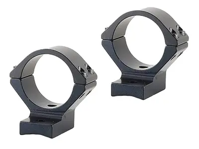 Talley 940711 Rings and Base Set For Browning BAR/BLR/BPR 1" Medium Black Matte Finish