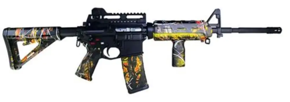 Matrix Diversified Ind MAGMIL42WF Magpul Carbine Accessory Kit AR-15 Wildfire Camo Ambidextrous