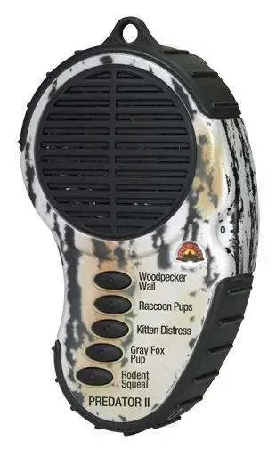 Cass Creek 010 Ergo Electronic Predator Hand Call Coyote Howl, Cottontail& Jack Rabbit Distress, Pup Yips, Fawn Distress Camo Plastic