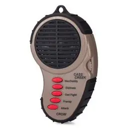 Cass Creek 065 Ergo Electronic Crow Hand Call Distress, Frenzy, MacDaddy, Crow/Owl Fight, Hawk Attack Camo Plastic