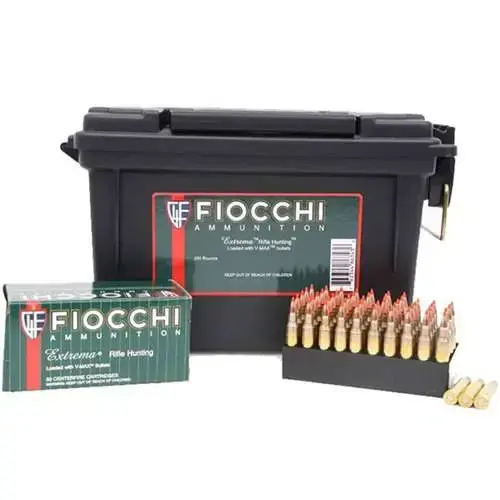 Fiocchi 223FHVB Extrema 223 Rem 40 gr V-Max 200 Round Box Plano Box