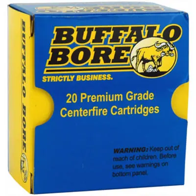 Buffalo Bore Ammunition 10B/20 Pistol 32 S&W Long 100 gr Hard Cast Wadcutter (HCWC) 20 Round Box