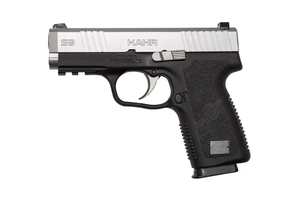 Kahr Arms S9093 S9 9mm Luger 3.60" 7+1 Black Stainless Steel Black Polymer Grip