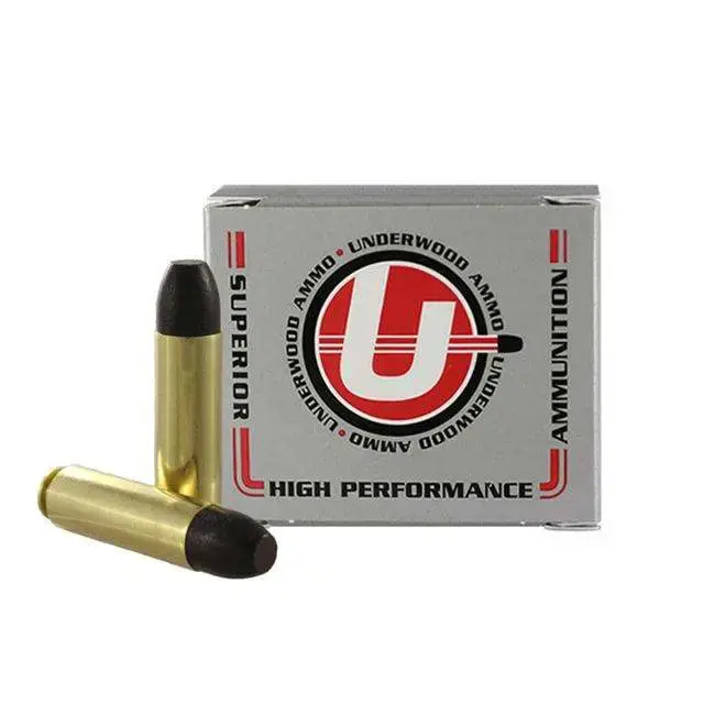 UNDERWOOD AMMO .50 BEOWULF 375GR. LEAD FLAT NOSE 20-PACK